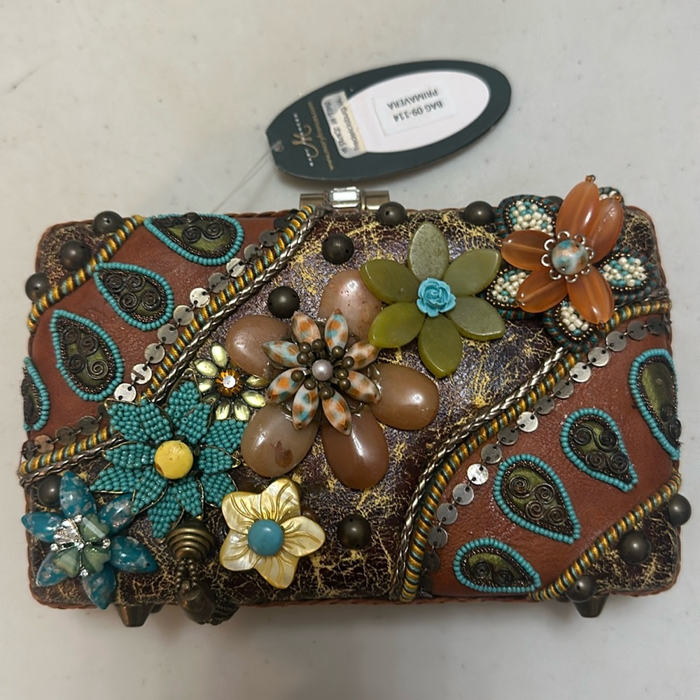 Boho Mary Frances crossbody